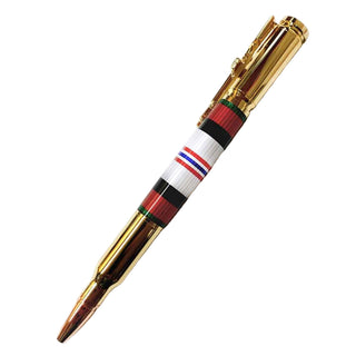 Afghanistan Ribbon Pen Blanks - Bolt Action Pen Kits
