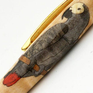 African Grey Parrot Inlay Kit - Sierra