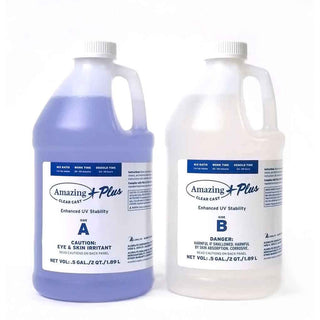 Alumilite Amazing Clear Cast PLUS Epoxy Resin - 1 Gallon Kit
