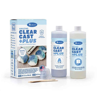 Alumilite Amazing Clear Cast Plus epoxy resin UV resistant. 32 oz