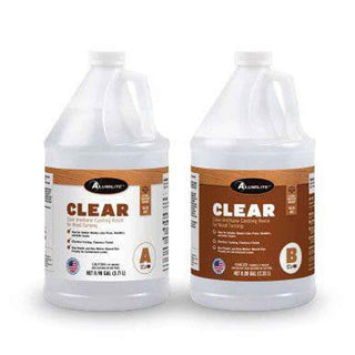 Alumilite Clear casting resin for woodturning. 16 lb