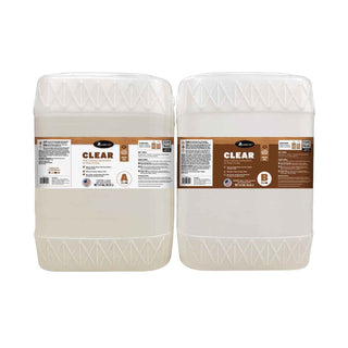 Alumilite Clear casting resin for woodturning.  80 lb
