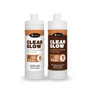 Alumilite Clear Slow casting resin for pen blanks. 2 lb kit