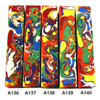 John's Alumilite Pen Blanks #A136-140
