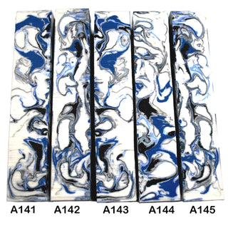 John's Alumilite Pen Blanks #A141-145