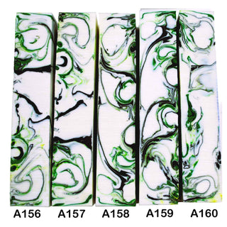 John's Alumilite Pen Blanks #A156-160