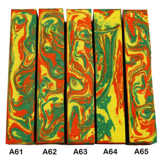 John's Alumilite Pen Blanks #A61-65