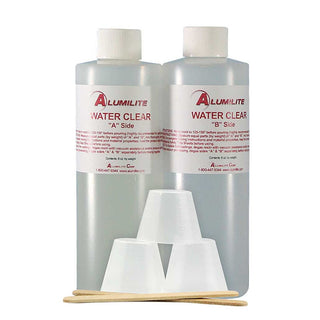 Alumilite Water Clear Casting Resin - 1 lb Kit