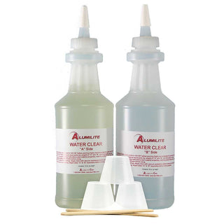 Alumilite Water Clear Casting Resin - 2 lb Kit