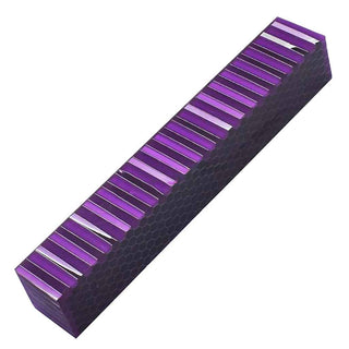 Aluminum Honeycomb Pen Blank - Purple