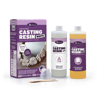 Alumilite Amazing Casting Resin opaque urethane. 32 oz White