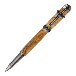 Amazing Grace Rollerball Pen Kit Antique Pewter