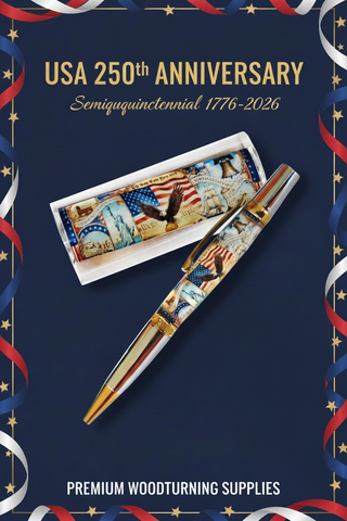 America 250 pen blanks