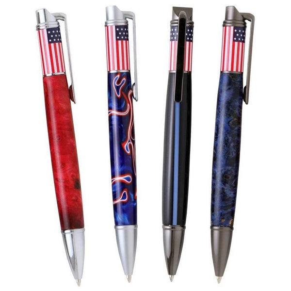 Stylo Bille Vintage BLAW-KNOX Construction Equipment - Marque Ritepoint - Encre Bleue - Corps Métal - Occasion Collector