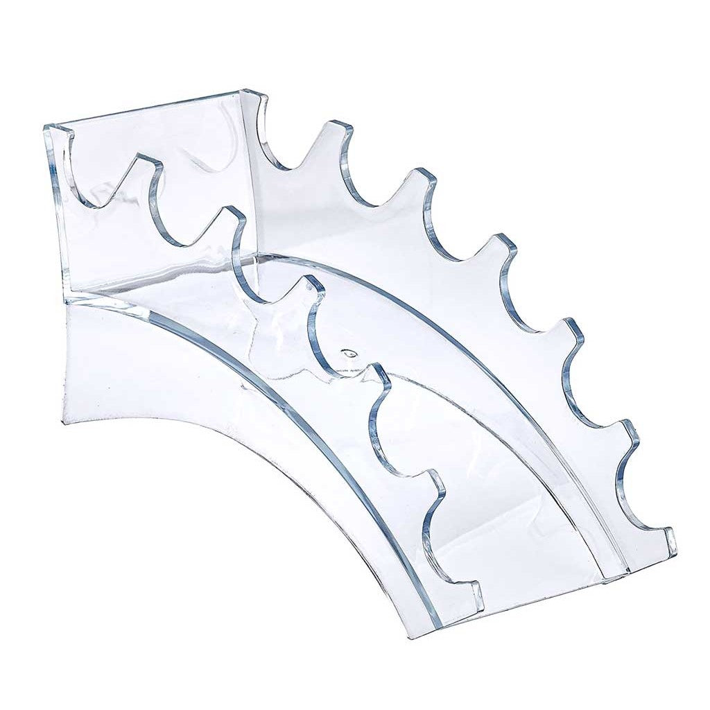 Arched Acrylic Pen Display Stand - 6 Pen | ExoticBlanks
