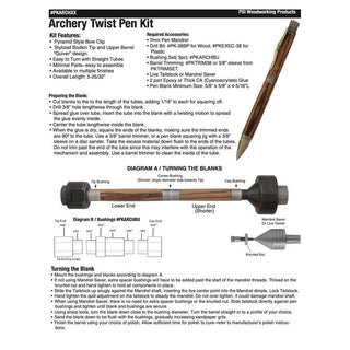 Archery Ballpoint Pen Kits