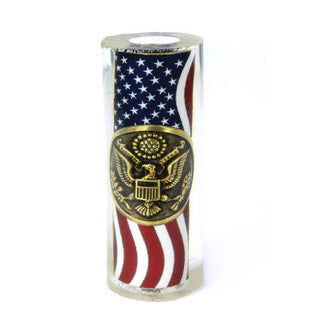 Army Button & Flag Pen Blanks - Sierra