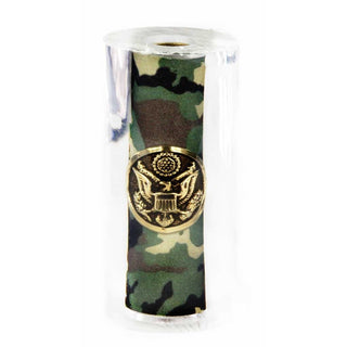 Army Button & Green Camo Pen Blanks - Bolt Action
