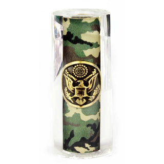 Army Button & Green Camo Pen Blanks - Sierra