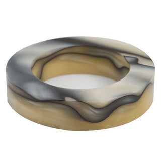 Bangle Bracelet Blank - Pearl Ice