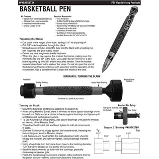 Basketball Ballpoint Pen Kits