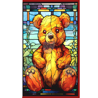 Teddy Bear Pen Blank #05. Flat Image