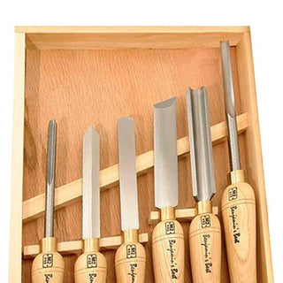 Benjamins Best HSS Lathe Chisel Turning Set - (6 Piece)