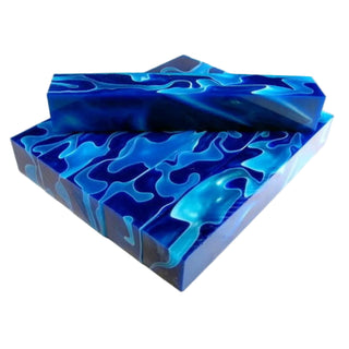 Bermuda Blue Acrylic Pen Blank AA-302