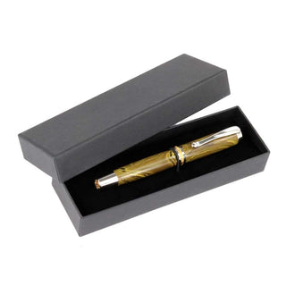 Black Cardboard Pen Box & Elastic Insert