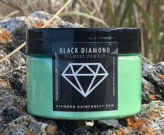 Black Diamond Pigments Jar. Rainforest Dew