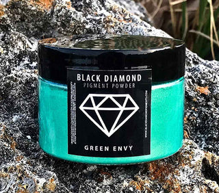 Black Diamond Pigments Jar. Green Envy