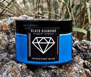 Black Diamond Pigments Jar Iridescent Blue