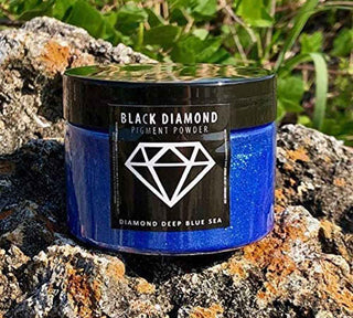 Black Diamond Pigments Jar. Diamond Deep Blue Sea