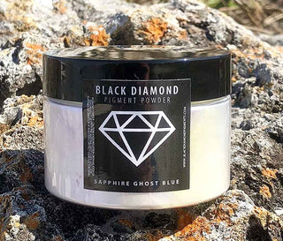 Black Diamond Pigments Jar. Sapphire Ghost Blue