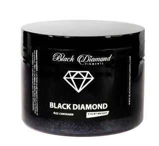 Black Diamond Pigments Jar. Black Diamond Mica Powder
