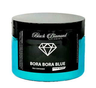 Black Diamond Pigments Bora Bora Blue container on a white background