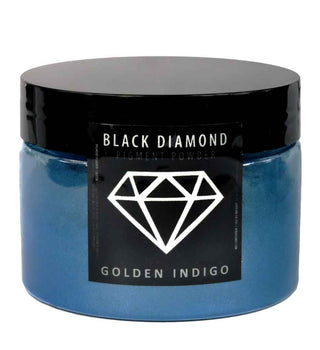 Black Diamond Pigments Jar. Golden Indigo