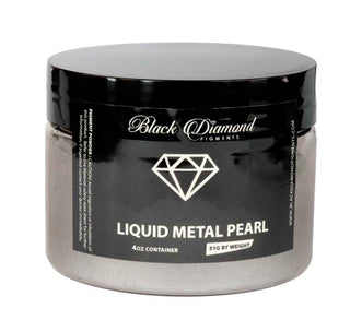 Black Diamond Liquid Metal Pearl container on a white background