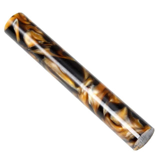 Black & Gold Aquapearl Acrylic Pen Blank