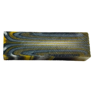 Black & Gold Glitter Bar Blank