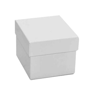 Black Leatherette Ring Box - Gold Trimmed