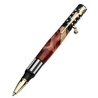Bolt Action Pen Kits - Patriotic Ceramic