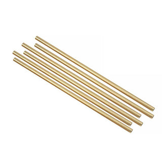 Brass Pen Tubes 10" x 12.5mm - Pack of 6
