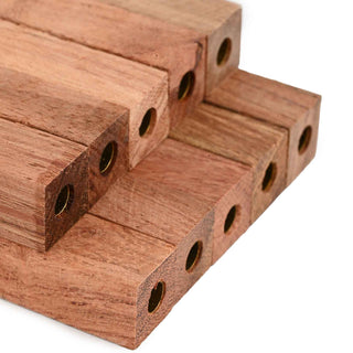 EZ Pre-Tubed Pen Blanks - Brazilian Rosewood. Close Up