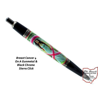 Breast Cancer Pen Blank - Sierra CLICK Pen Kits