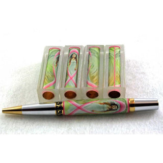 Breast Cancer Pen Blank - Sierra Pen Kits