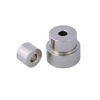 Set of two metal bushings for Penn State Industries Jumbo Crochet Hook Kits. Durable and precisely machined for accurate, repeatable handle turning.