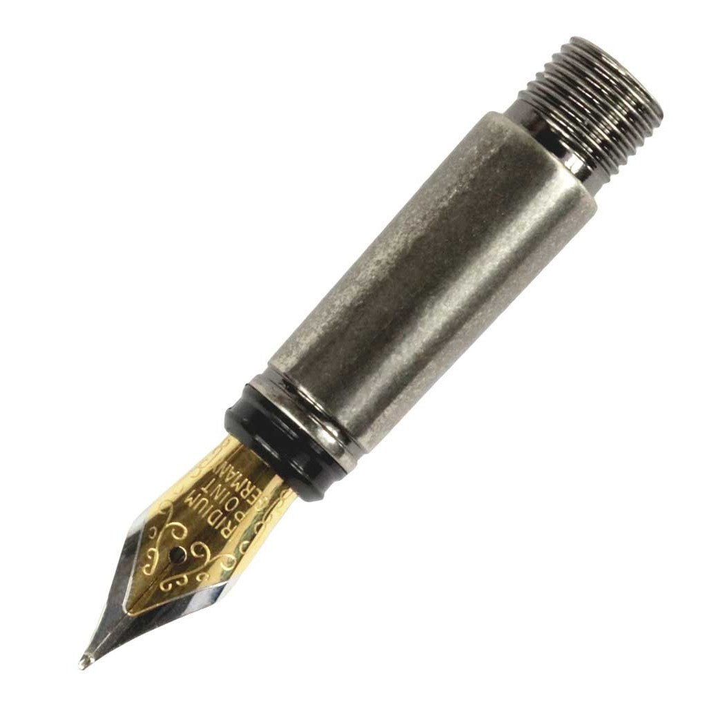 Caballero Fountain Pen Nib Section - Antique Brass | ExoticBlanks