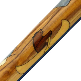 Canoeing Bear Inlay Kit - Sierra. Close up
