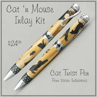 Cat and Mouse Laser Inlay Kit - Cat Pen Kits